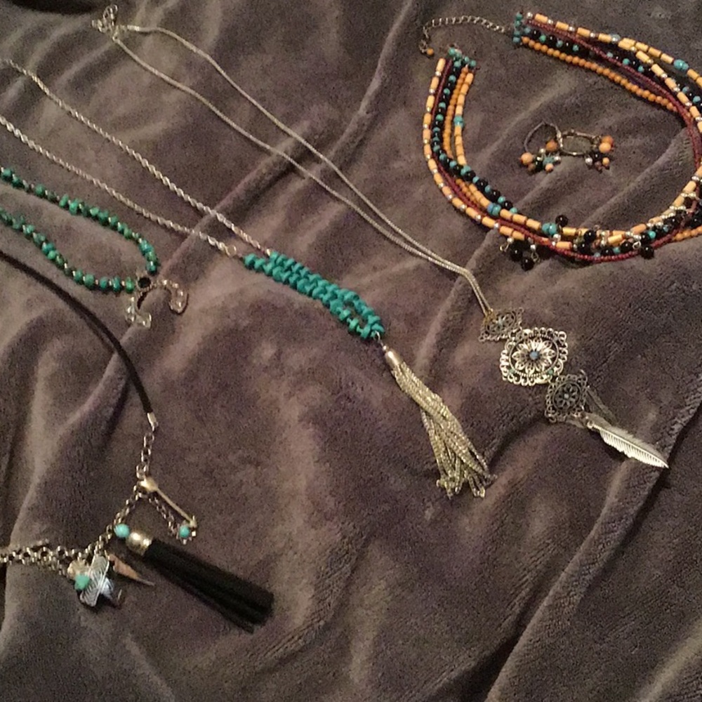 Western. Boho Layering Jewelry